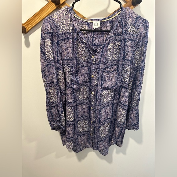 EUC- anthro Akemi & kin Blouse - Picture 4 of 7